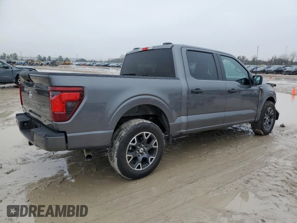 2024 Ford F-150 STX with VIN 1FTEW2KP8RKE37496, listed as a Copart auction lot 88336225 with 1,780 mi miles and Salvage Title. Bid and sale history available at carsss.com. Image 4.