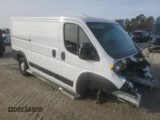 2023 Ram ProMaster Cargo with VIN 3C6LRVVG3PE565891, listed as a Copart auction lot 88542025 with Not Provided miles and Salvage Title. Bid and sale history available at DreamBid. Image 4.