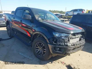 2021 Ford Ranger XL with VIN 1FTER4FH5MLD90713, listed as a IAAI auction lot 41419766 with 32,264 mi miles. Bid and sale history available at carsss.com. Image 1.