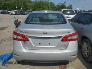 2013 Nissan Sentra SV with VIN 1N4AB7AP6DN905148, listed as a Copart auction lot 63896734 with 43,663 mi miles and Salvage Title. Bid and sale history available at DreamBid. Image 6.