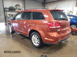 2013 Dodge Journey SXT with VIN 3C4PDCBGXDT716265, listed as a Copart auction lot 46879445 with 150,884 mi miles and Salvage Title. Bid and sale history available at carsss.com. Image 2.