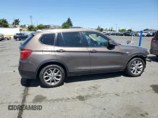 2014 BMW X3 xDrive35i z VIN 5UXWX7C50E0E80278, wystawiony jako Copart lot #56008965 z przebiegiem 154 760 mil mil oraz Szkoda całkowita • Salvage title. Historia ofert i sprzedaży dostępna na DreamBid. Obrazek 3.