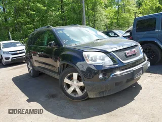 2011 GMC Acadia SLT2 with VIN 1GKKVSED7BJ414640, listed as a IAAI auction lot 42214149 with Not provided miles and . Bid and sale history available at DreamBid. Image 1.