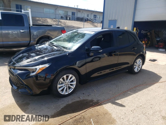 2024 Toyota Corolla Hatchback SE with VIN JTND4MBE2R3228109, listed as a Copart auction lot 60680884 with 484 mi miles and Non Repairable. Bid and sale history available at carsss.com. Image 1.