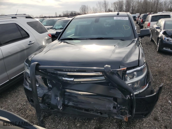 2020 Chevrolet Tahoe Commercial with VIN 1GNSKDEC4LR265881, listed as a Copart auction lot 44159245 with 73,568 mi miles and Clean Title. Bid and sale history available at carsss.com. Image 5.