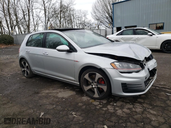 2017 Volkswagen Golf GTI S with VIN 3VW447AU4HM030222, listed as a Copart auction lot 35908933 with 51,703 mi miles. Bid and sale history available at carsss.com. Image 4.