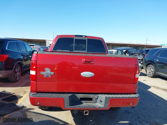 2007 Ford F-150 XLT with VIN 1FTPW12V77KA56155, listed as a IAAI auction lot 41269875 with 218,645 mi miles. Bid and sale history available at carsss.com. Image 16.