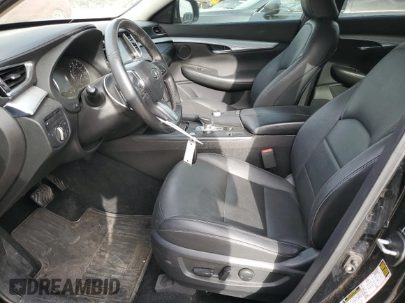 2019 Infiniti QX50 LUXE with VIN 3PCAJ5M12KF112272, listed as a Copart auction lot 49774145 with 83,994 mi miles and Salvage Title. Bid and sale history available at carsss.com. Image 7.