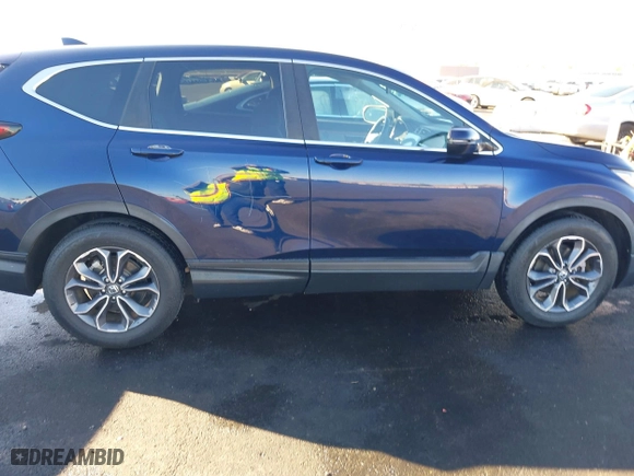 2020 Honda CR-V EX with VIN 2HKRW1H50LH418657, listed as a IAAI auction lot 41271494 with 28,917 mi miles. Bid and sale history available at carsss.com. Image 6.