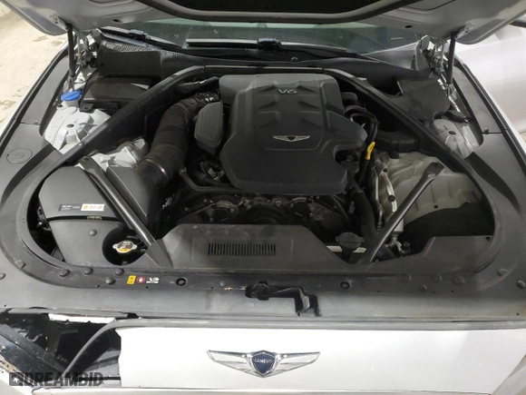 2018 Genesis G80 3.8L with VIN KMHGN4JE9JU248917, listed as a Copart auction lot 55660754 with 107,631 mi miles. Bid and sale history available at carsss.com. Image 11.