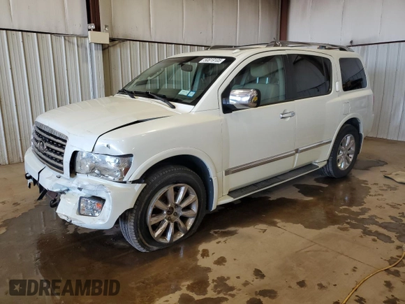 2009 Infiniti QX56 with VIN 5N3AA08C39N902046, listed as a Copart auction lot 50819105 with 0 mi miles and Salvage Title. Bid and sale history available at carsss.com. Image 1.