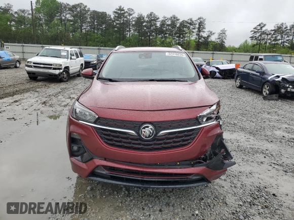 2023 Buick Encore GX Select with VIN KL4MMDSL3PB044751, listed as a Copart auction lot 52316035 with 20,452 mi miles and Salvage title. Bid and sale history available at DreamBid. Image 5.