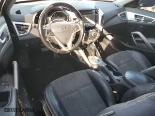2015 Hyundai Veloster with VIN KMHTC6AD8FU242959, listed as a Copart auction lot 46479925 with 168,536 mi miles and Salvage Title. Bid and sale history available at carsss.com. Image 8.