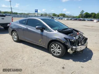 2015 Honda Civic Coupe LX with VIN 2HGFG3B54FH518439, listed as a Copart auction lot 51330275 with 122,703 mi miles and Salvage Title. Bid and sale history available at carsss.com. Image 4.