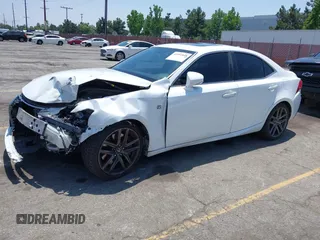2016 Lexus IS 200t with VIN JTHBA1D25G5021588, listed as a IAAI auction lot 42451848 with 122,437 mi miles and . Bid and sale history available at DreamBid. Image 18.
