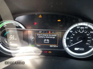 2018 Kia Niro EX with VIN KNDCC3LCXJ5188025, listed as a Copart auction lot 52316785 with 68,732 mi miles and Salvage Title. Bid and sale history available at carsss.com. Image 9.