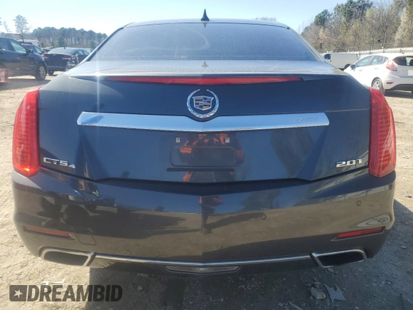 2014 Cadillac CTS AWD with VIN 1G6AW5SX3E0127216, listed as a Copart auction lot 50240125 with 93,353 mi miles and Salvage title. Bid and sale history available at DreamBid. Image 6.