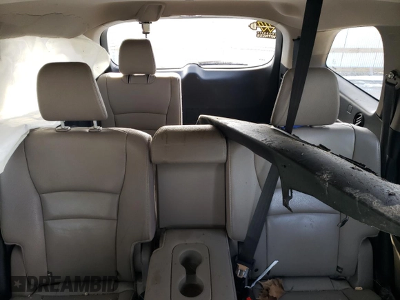 2017 Honda Pilot EX-L with VIN 5FNYF6H56HB008475, listed as a Copart auction lot 46135615 with 163,217 mi miles and Salvage Title. Bid and sale history available at DreamBid. Image 10.