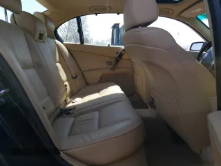 2006 BMW 5 Series 530xi with VIN WBANF735X6CG67105, listed as a Copart auction lot 51632655 with 164,969 mi miles and Salvage Title. Bid and sale history available at DreamBid. Image 10.