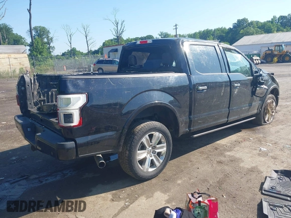 2020 Ford F-150 XL with VIN 1FTEW1E41LFC07150, listed as a IAAI auction lot 42548693 with 59,166 mi miles and . Bid and sale history available at DreamBid. Image 4.