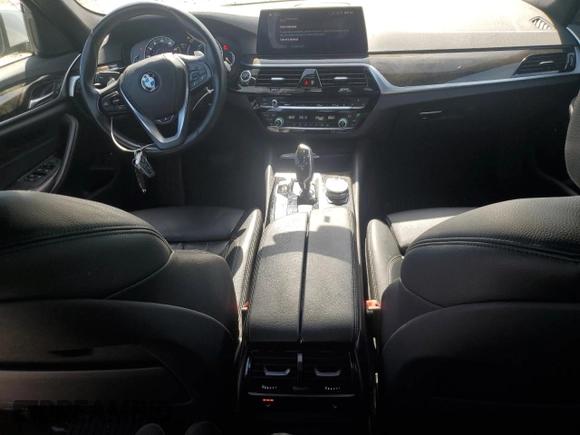 2018 BMW 5 Series 530e xDrive with VIN WBAJB1C51JG624259, listed as a Copart auction lot 57161285 with 133,463 mi miles and Clean title. Bid and sale history available at DreamBid. Image 8.