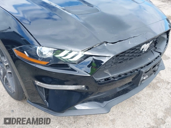 2022 Ford Mustang EcoBoost z VIN 1FATP8UH7N5124631, wystawiony jako IAAI lot #42322481 z przebiegiem 57 502 mil mil oraz . Historia ofert i sprzedaży dostępna na DreamBid. Obrazek 6.