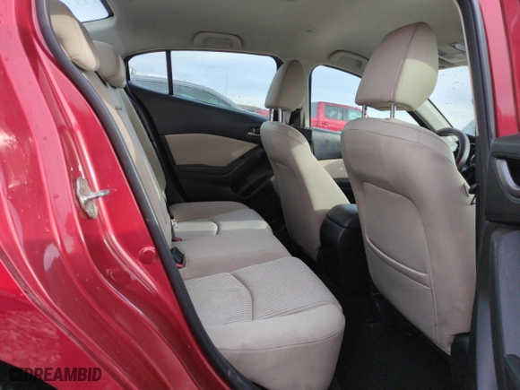 2016 Mazda Mazda3 i Sport with VIN 3MZBM1U72GM319706, listed as a Copart auction lot 47820785 with 131,239 mi miles and Salvage Title. Bid and sale history available at carsss.com. Image 10.