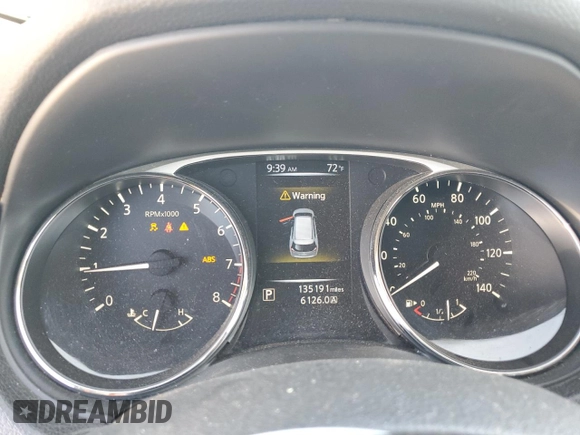 2014 Nissan Rogue SV with VIN 5N1AT2ML2EC832856, listed as a Copart auction lot 50266825 with 135,191 mi miles and Salvage Title. Bid and sale history available at DreamBid. Image 9.
