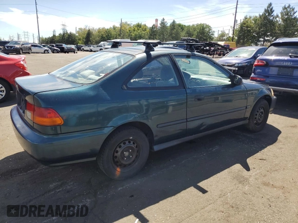 1998 Honda Civic DX with VIN 1HGEJ6224WL042927, listed as a Copart auction lot 68865194 with 117,624 mi miles and Non Repairable. Bid and sale history available at DreamBid. Image 3.