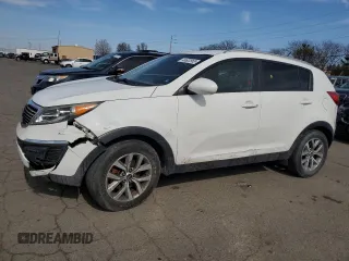 2016 Kia Sportage LX with VIN KNDPB3AC5G7845138, listed as a Copart auction lot 46602865 with 116,028 mi miles and Non Repairable. Bid and sale history available at carsss.com. Image 1.