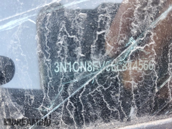 2020 Nissan Versa SR with VIN 3N1CN8FV6LL814566, listed as a Copart auction lot 52994495 with Not provided miles and Salvage title. Bid and sale history available at DreamBid. Image 13.