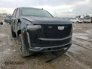 2021 Cadillac Escalade Sport Platinum with VIN 1GYS4GKL9MR434619, listed as a Copart auction lot 78835024 with 86,974 mi miles and Salvage title. Bid and sale history available at DreamBid. Image 12.