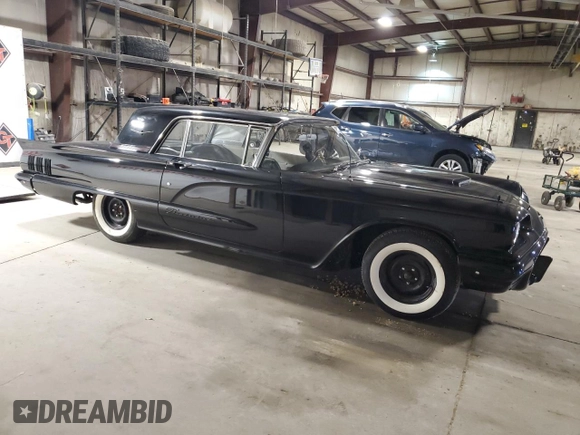 1960 Ford Thunderbird with VIN 0Y71Y188635, listed as a Copart auction lot 49905725 with 1,414 mi miles and Salvage Title. Bid and sale history available at DreamBid. Image 4.