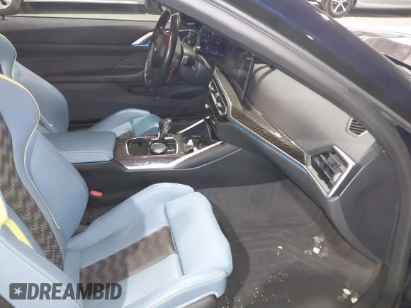 2024 BMW M4 Competition xDrive with VIN WBS43AZ04RCP64729, listed as a IAAI auction lot 41178319 with 15,806 mi miles and . Bid and sale history available at DreamBid. Image 5.