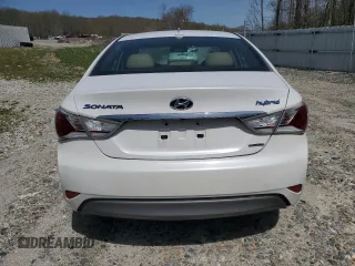 2013 Hyundai Sonata with VIN KMHEC4A4XDA085186, listed as a Copart auction lot 54975385 with 129,053 mi miles and Clean Title. Bid and sale history available at carsss.com. Image 6.