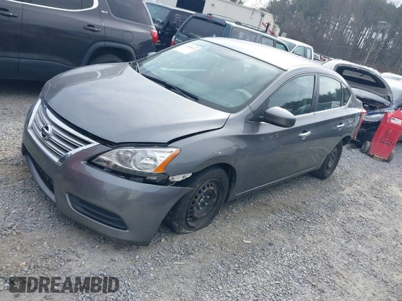 2015 Nissan Sentra S with VIN 3N1AB7AP4FY300807, listed as a IAAI auction lot 41499014 with 67,118 mi miles. Bid and sale history available at carsss.com. Image 18.