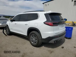 2025 GMC Acadia FWD Elevation z VIN 1GKENKRS2SJ117104, wystawiony jako Copart lot #56534325 z przebiegiem 6 025 mil mil oraz Szkoda całkowita • Salvage title. Historia ofert i sprzedaży dostępna na DreamBid. Obrazek 2.