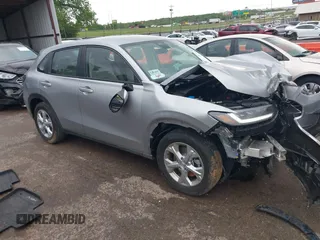 2025 Honda HR-V LX with VIN 3CZRZ1H36SM750725, listed as a IAAI auction lot 42148037 with 3,549 mi miles and . Bid and sale history available at DreamBid. Image 1.