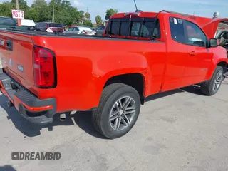 2021 Chevrolet Colorado 2WD Work Truck z VIN 1GCHSBEA9M1154037, wystawiony jako IAAI lot #42084993 z przebiegiem 41 710 mil mil oraz . Historia ofert i sprzedaży dostępna na DreamBid. Obrazek 4.