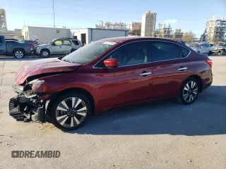 2019 Nissan Sentra S with VIN 3N1AB7AP5KY360122, listed as a Copart auction lot 47047585 with 80,859 mi miles and Salvage Title. Bid and sale history available at carsss.com. Image 1.