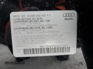 2012 Audi Q5 2.0T Premium with VIN WA1CFAFPXCA011831, listed as a Copart auction lot 88886575 with 136,240 mi miles and Clean Title. Bid and sale history available at carsss.com. Image 13.