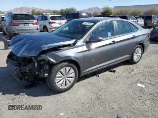2019 Volkswagen Jetta S with VIN 3VWC57BU1KM088450, listed as a Copart auction lot 48570435 with 87,087 mi miles and Salvage title. Bid and sale history available at DreamBid. Image 1.