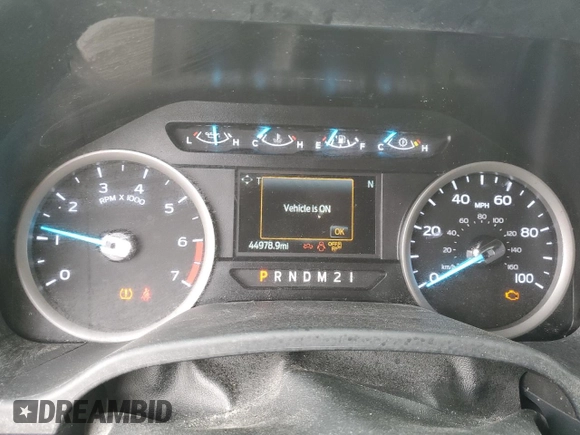2022 Ford F-250 XL with VIN 1FT7X2B69NEF95657, listed as a Copart auction lot 50950495 with 44,978 mi miles and Salvage Title. Bid and sale history available at DreamBid. Image 9.