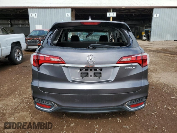 2018 Acura RDX with VIN 5J8TB3H32JL011462, listed as a Copart auction lot 52052483 with Not Provided miles and Salvage Title. Bid and sale history available at carsss.com. Image 6.