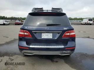 2015 Mercedes-Benz M 350 with VIN 4JGDA5HB2FA482504, listed as a Copart auction lot 62188575 with 233,700 mi miles and Salvage title. Bid and sale history available at DreamBid. Image 6.