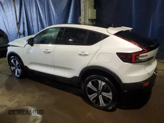 2023 Volvo C40 Recharge Pure Electric Plus with VIN YV4ED3GLXP2065848, listed as a Copart auction lot 49065114 with 9,557 mi miles. Bid and sale history available at carsss.com. Image 2.