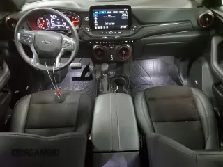 2024 Chevrolet Blazer RS with VIN 3GNKBKRS7RS149456, listed as a Copart auction lot 55678635 with 6,878 mi miles and Salvage title. Bid and sale history available at DreamBid. Image 8.