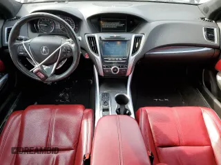 2018 Acura TLX w/A-SPEC Pkg with VIN 19UUB3F61JA800716, listed as a Copart auction lot 47361475 with 153,678 mi miles and Clean Title. Bid and sale history available at carsss.com. Image 8.