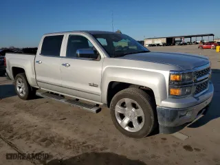 2015 Chevrolet Silverado 1500 LTZ with VIN 3GCPCSEC1FG400299, listed as a Copart auction lot 46615595 with 97,470 mi miles and Salvage Title. Bid and sale history available at carsss.com. Image 4.