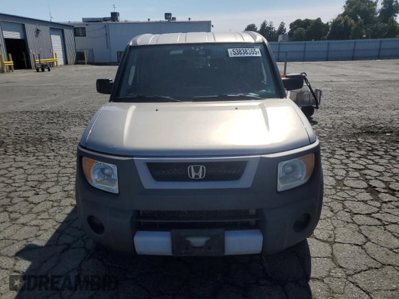2004 Honda Element EX with VIN 5J6YH286X4L022022, listed as a Copart auction lot 53838365 with 288,203 mi miles and Clean title. Bid and sale history available at DreamBid. Image 5.